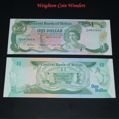 Central Bank of Belize $1 Central Bank of Belize $1